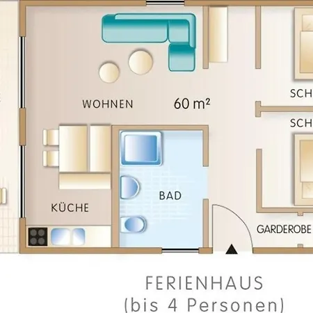 Ferienhaus Für Bis Zu 4 Personen Zur Seeseite - [#125261] *